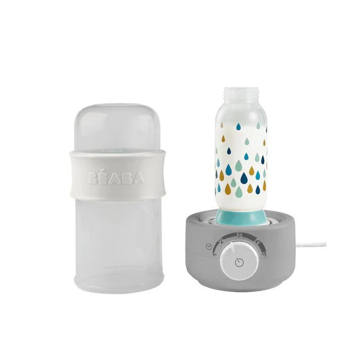 BEABA, BABY MILK SECOND BOTTLE WARMER - GREY - Image 3