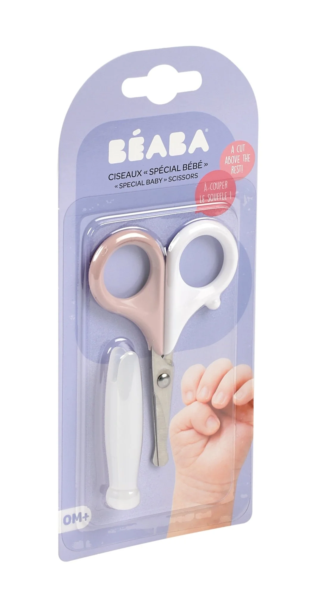 BEABA BABY SCISSORS - OLD PINK - Image 3