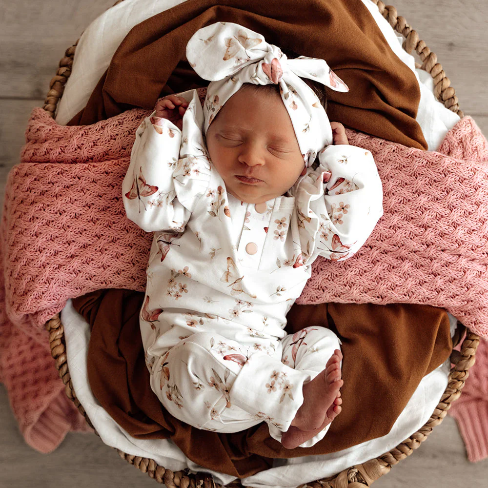 Snuggle Hunny, Butterfly Organic Growsuit - Image 3