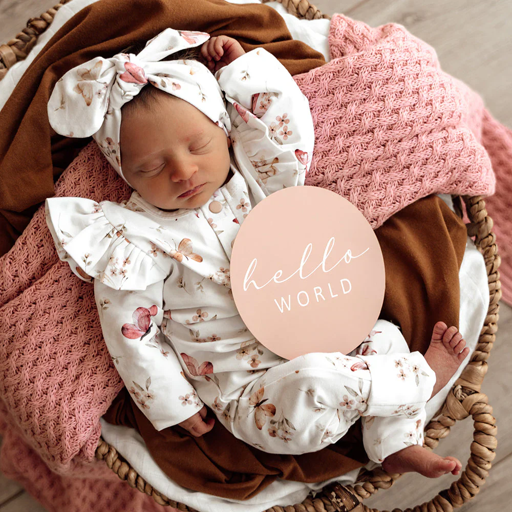 Snuggle Hunny, Butterfly Organic Growsuit - Image 4