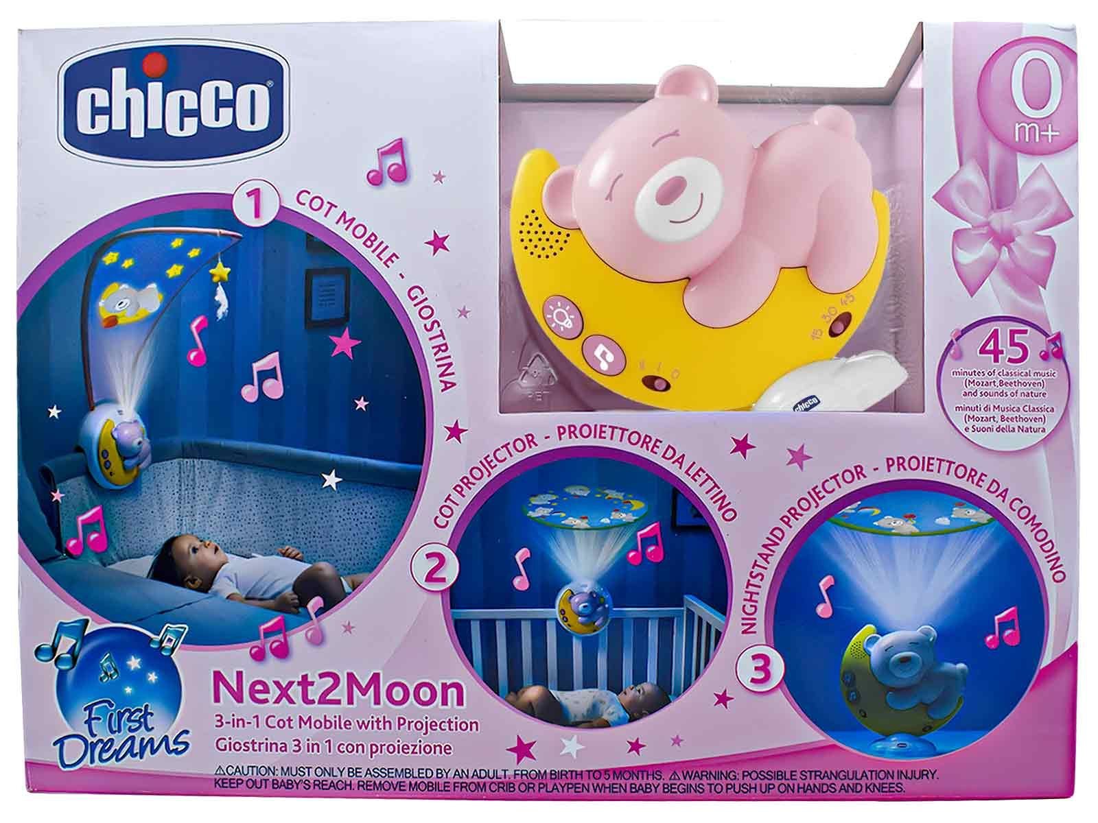 CHICCO Toy Next2Moon Pink - Image 3