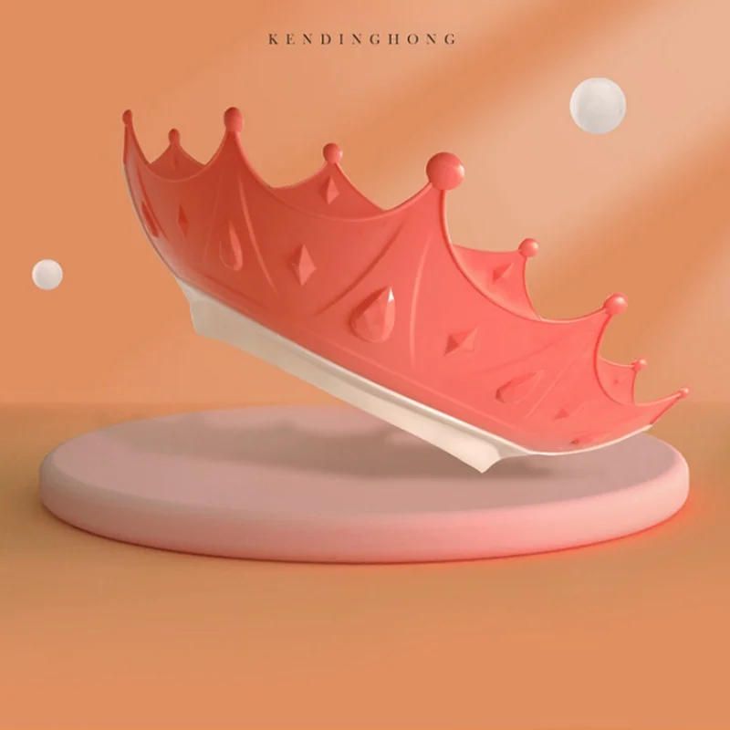 Crown Shape Children Shower Head Cover, Adjustable Strap - Image 3