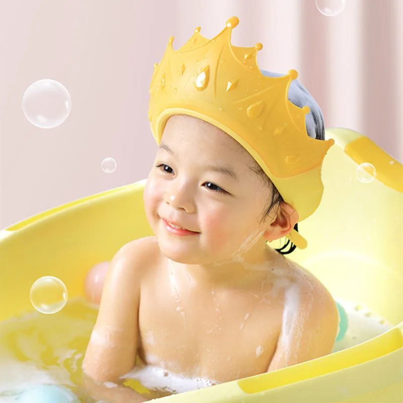 Crown Shape Children Shower Head Cover, Adjustable Strap - Image 4