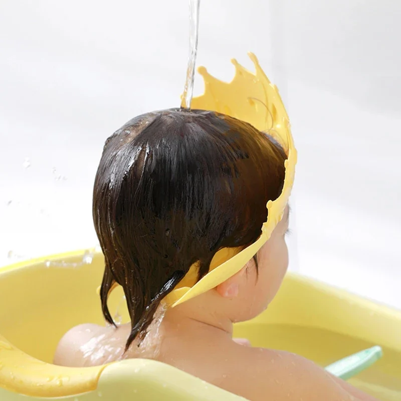 Crown Shape Children Shower Head Cover, Adjustable Strap - Image 9