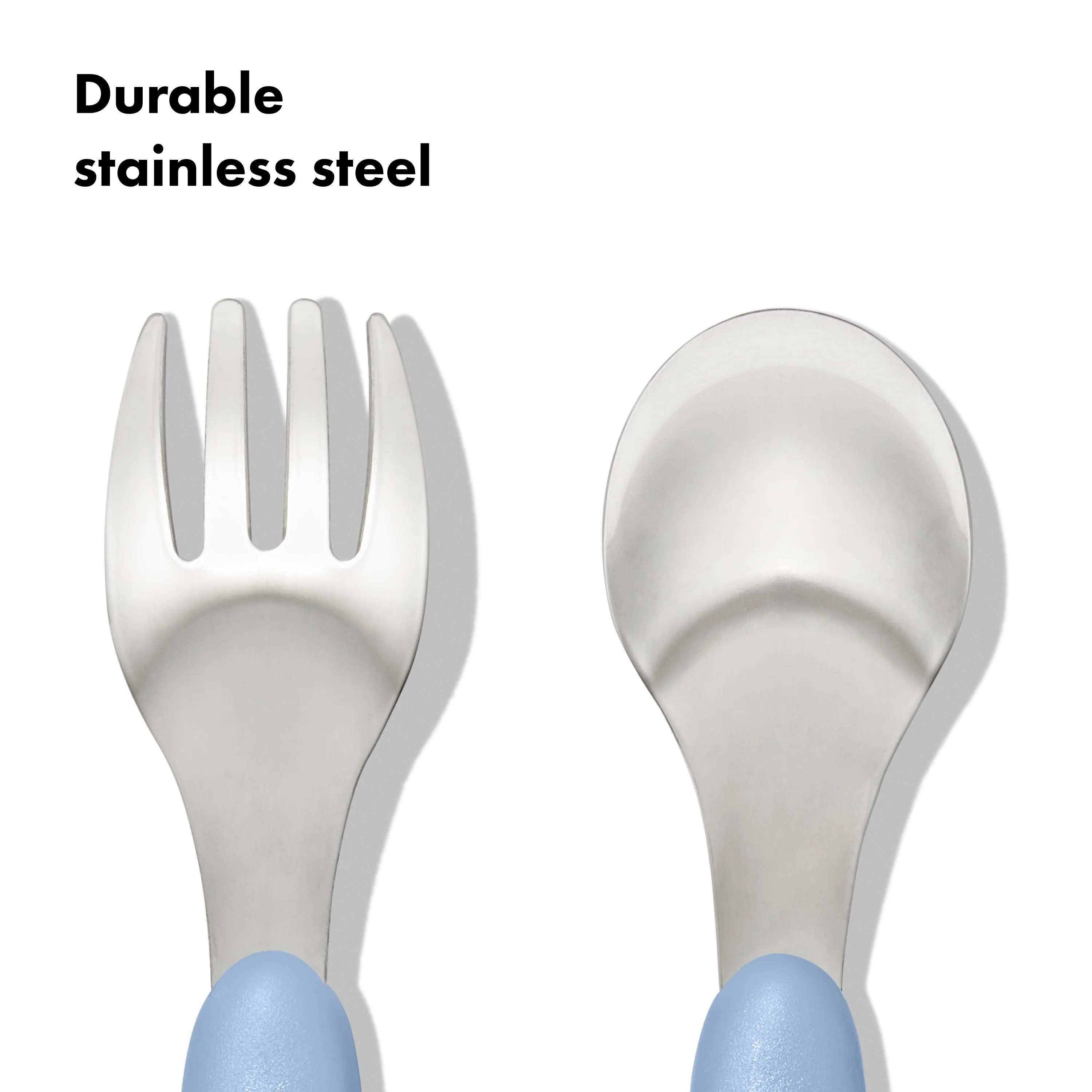 OXO TOT FORK & SPOON SET - DUSK - Image 7