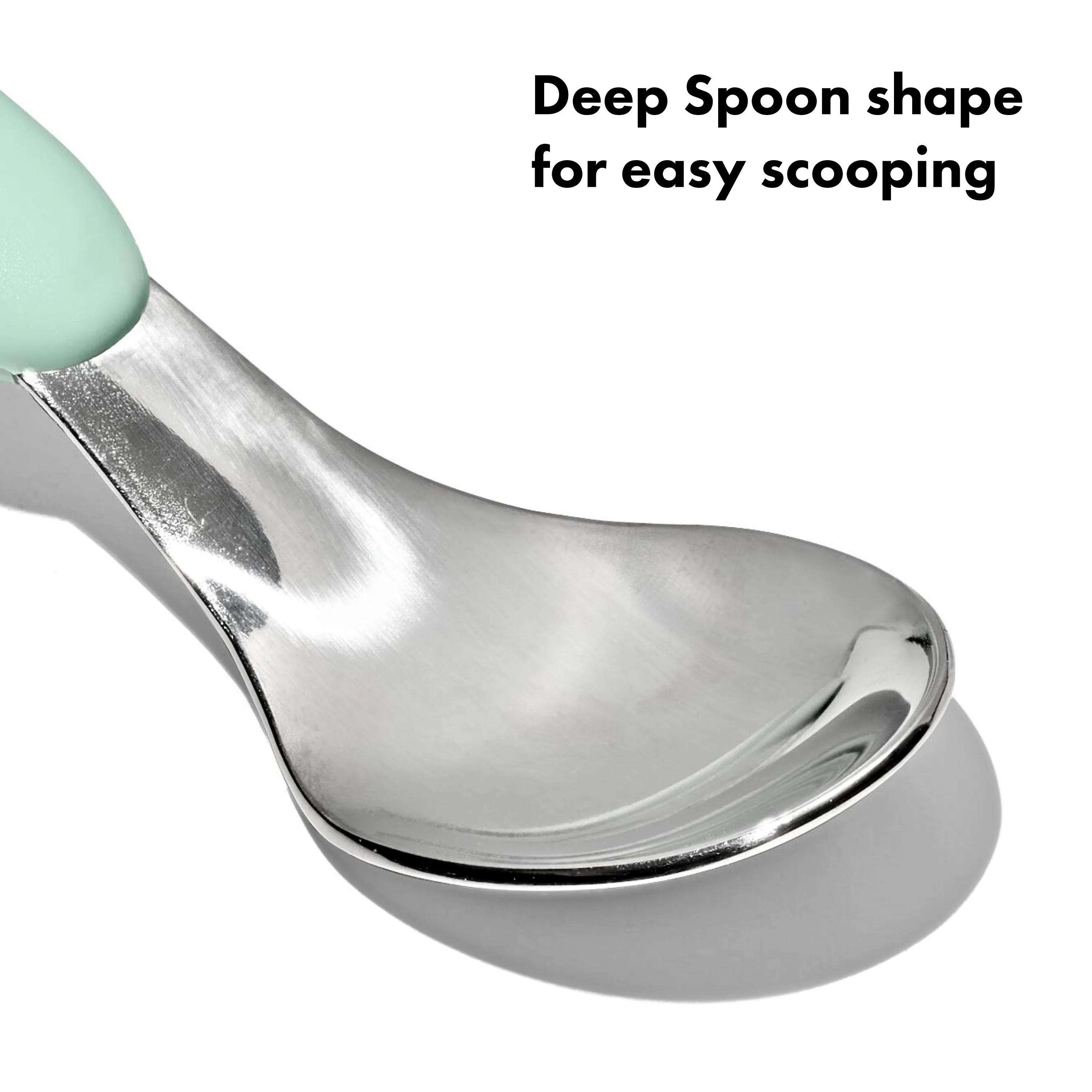 OXO TOT Fork & Spoon Set - Opal - Image 3