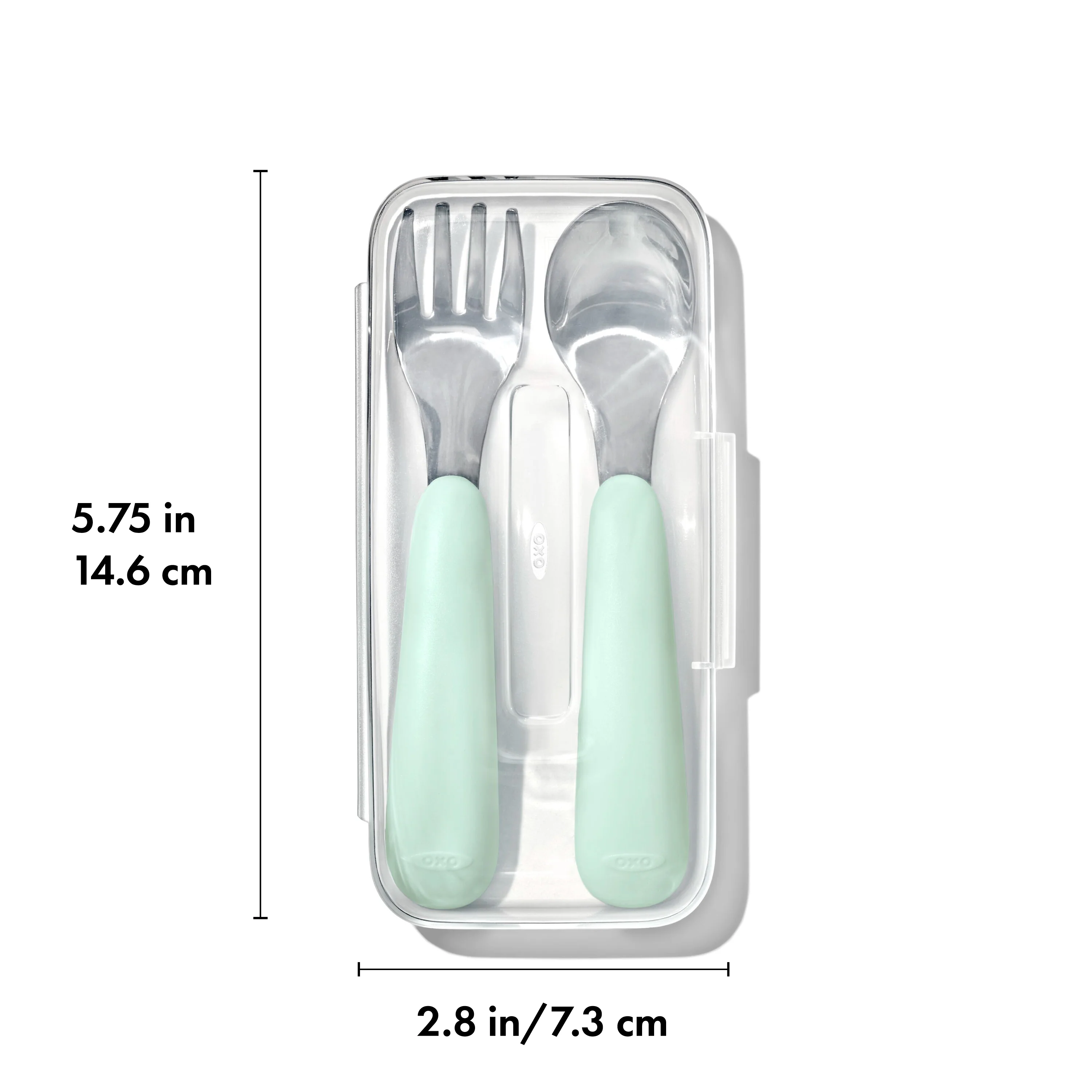OXO TOT Fork & Spoon Set - Opal - Image 8