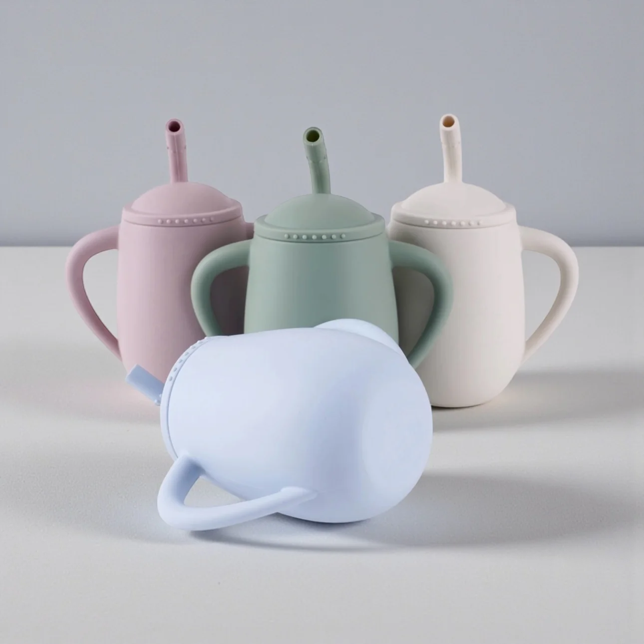 Giggle Bubs EasySip Toddler Silicone Straw Cup - Image 10