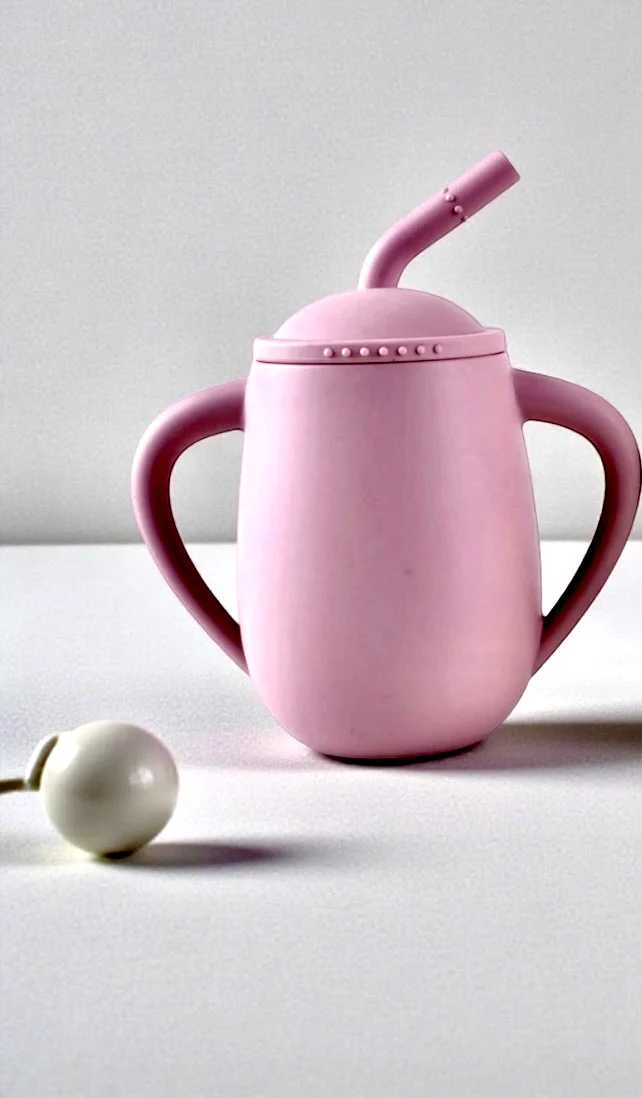 Giggle Bubs EasySip Toddler Silicone Straw Cup - Image 4