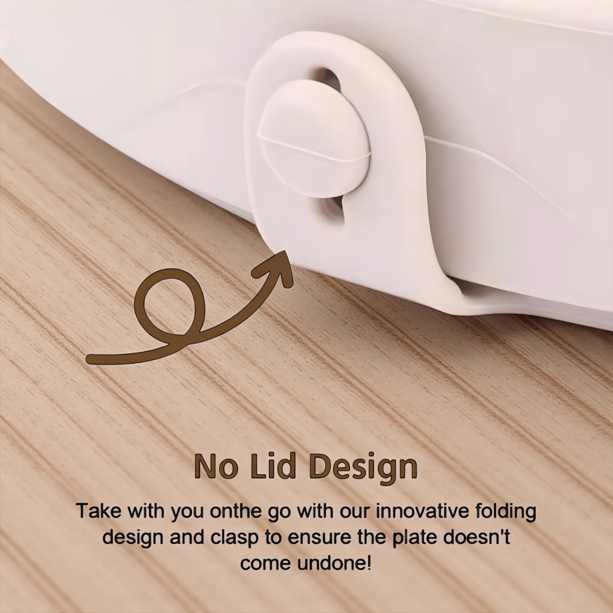 Giggle Bubs, Foldable Silicone Kids Meal Box. - Image 5