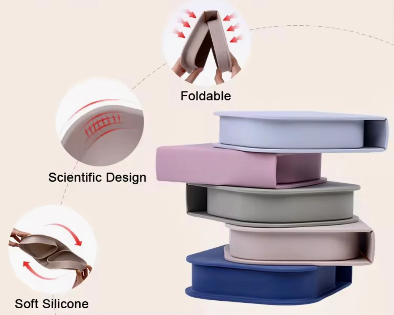 🥇 Giggle Bubs Foldable Silicone Snack Box for Toddlers - Image 8