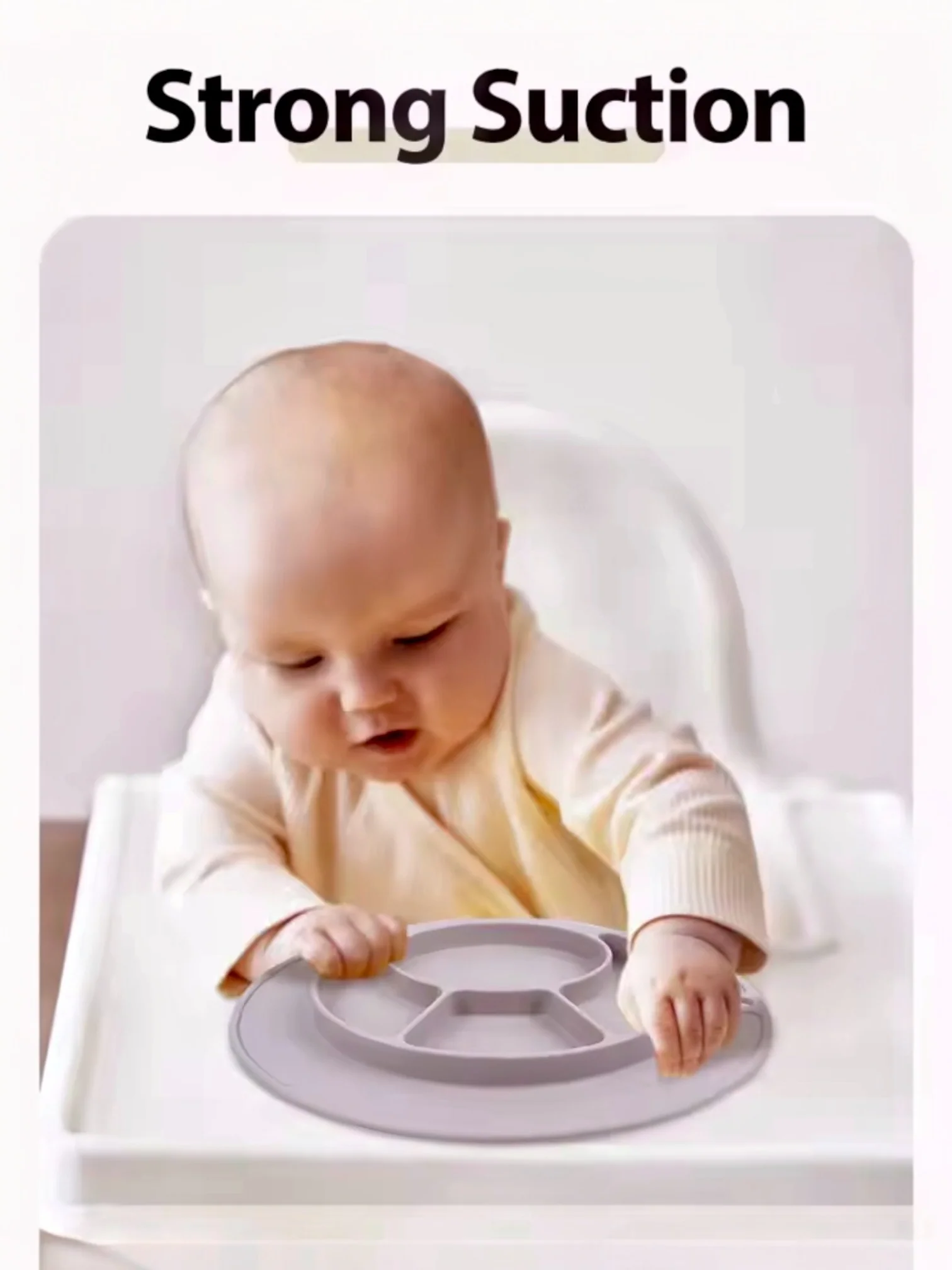 Giggle Bubs, Baby Mini Silicone Suction Plate with Placemat. - Image 10