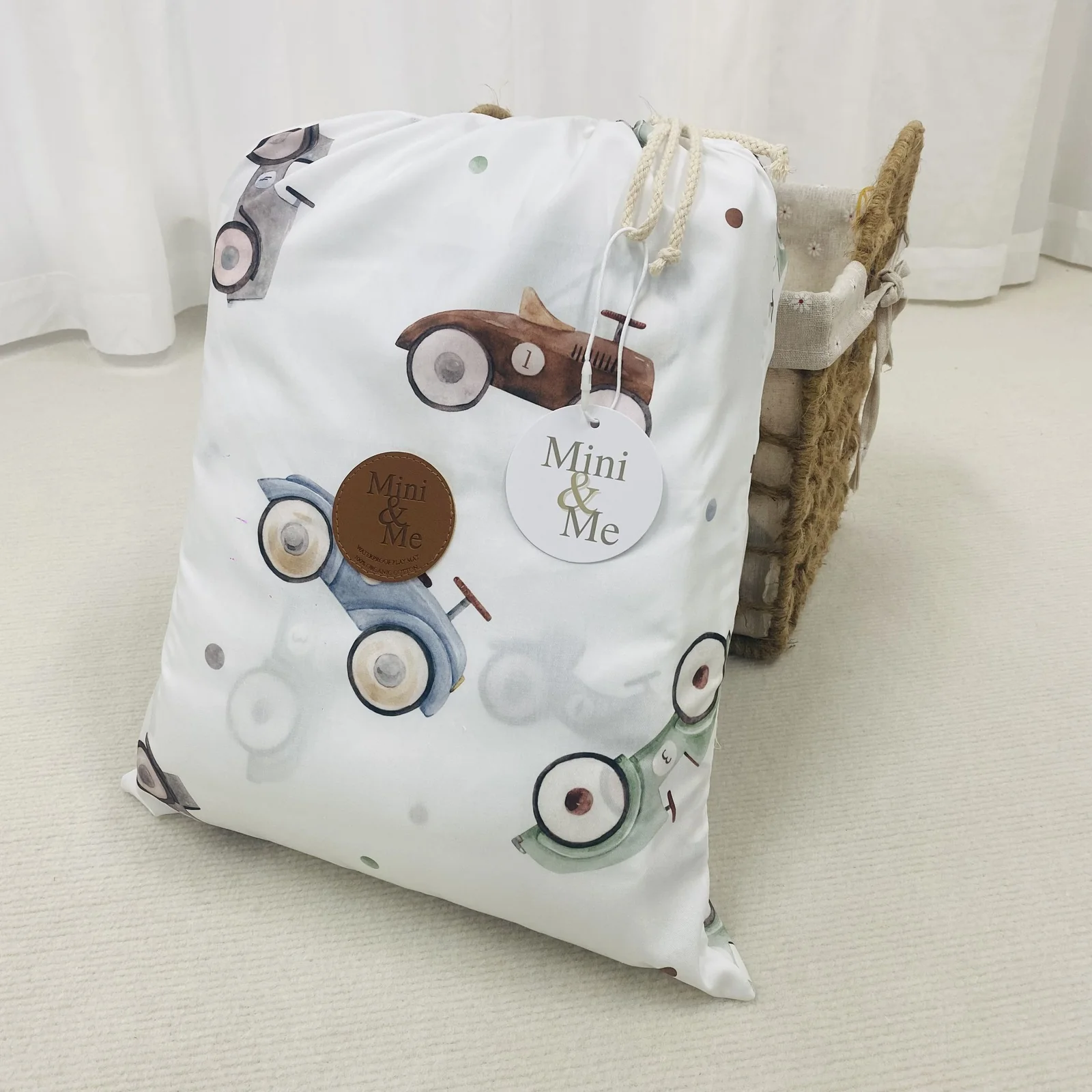 Mini & Me Padded Waterproof Playmat Cars - Image 3