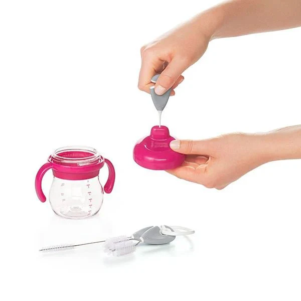 OXO TOT STRAW & SIPPY CUP TOP CLEANING SET - GRAY - Image 5