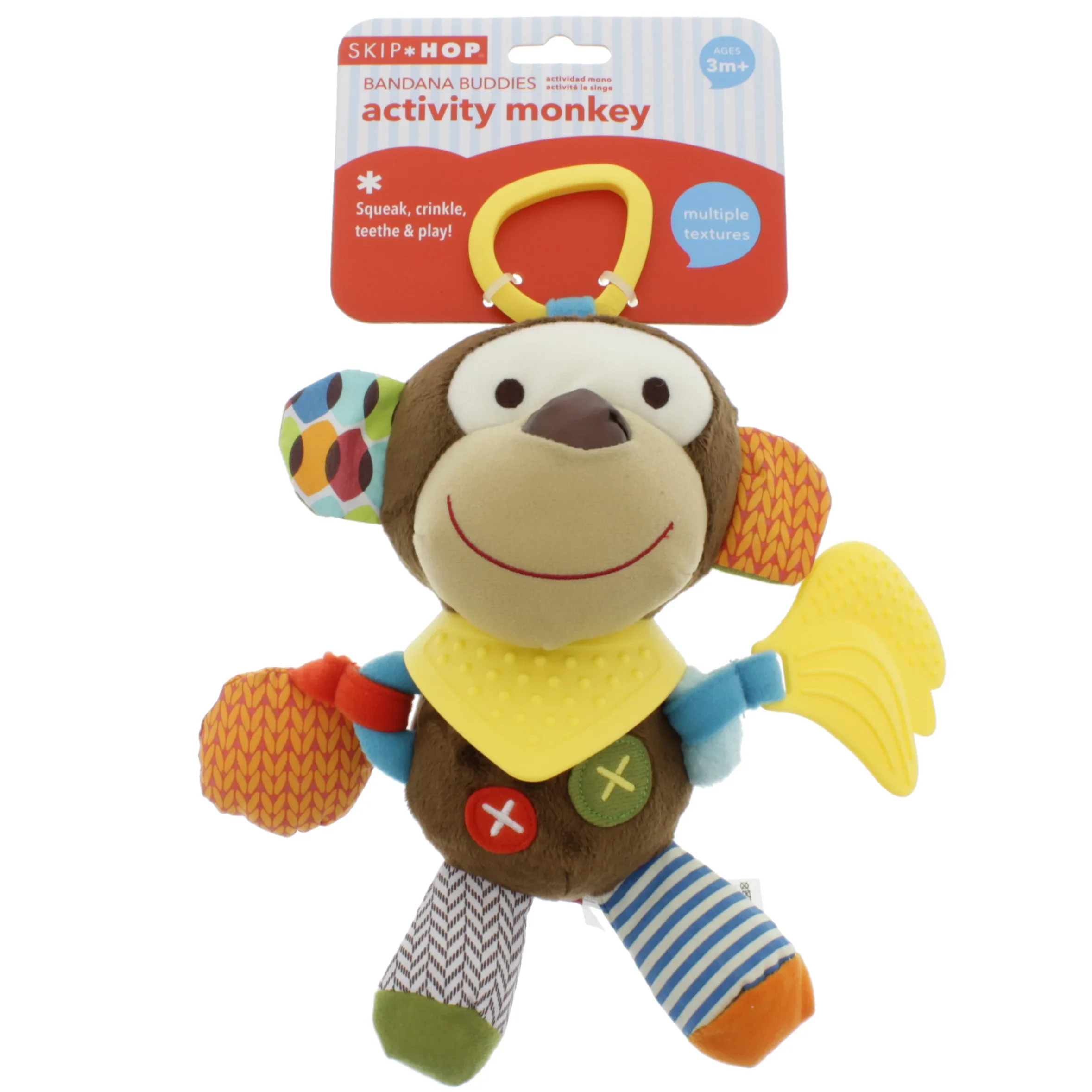 Skip Hop Bandana Buddies Activity Monkey - Image 4