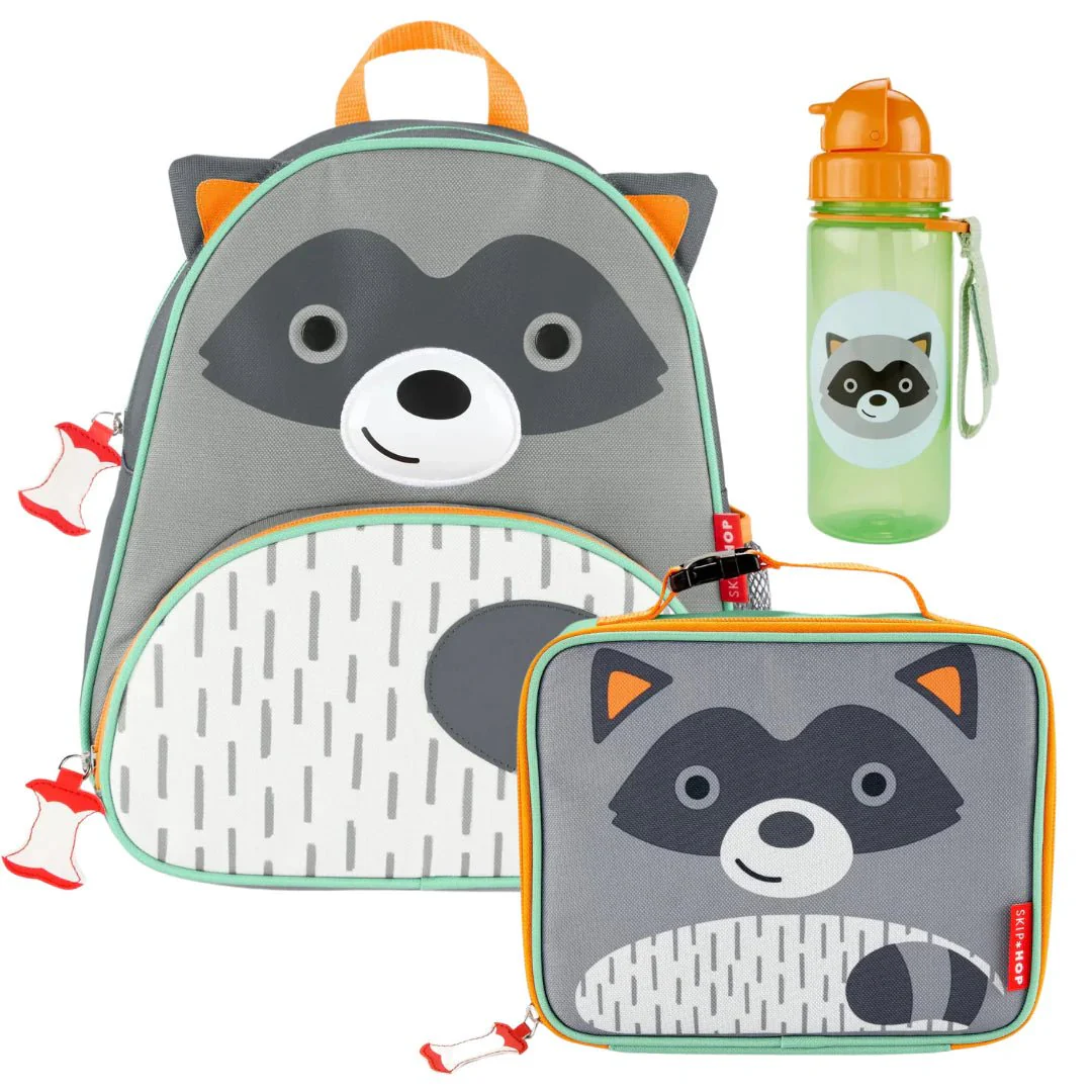 Skip Hop Zoo Bento Lunch Box - Raccoon - Image 3